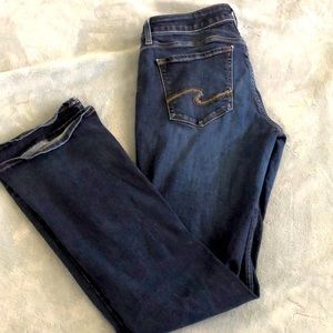 Silver denim jeans 👖